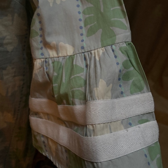 Sail to Sable Celadon/Blue/White Caftan (NWT) - Picture 3 of 6